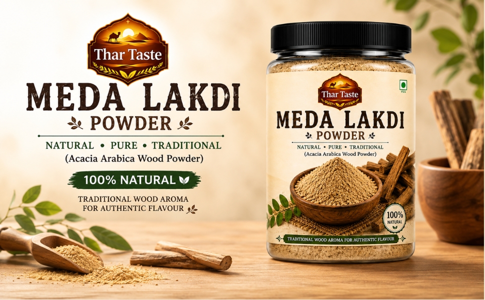Thar Taste Meda Lakdi | 1000G | Fresh & Premium Quality | Ready to Use | Natural Ingredients