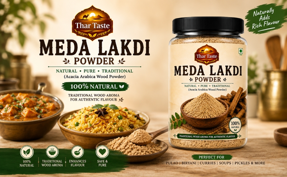 Thar Taste Meda Lakdi | 1000G | Fresh & Premium Quality | Ready to Use | Natural Ingredients