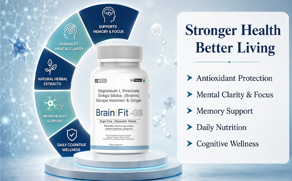 GB (LeeWell) Neuro Focus & Memory Support, 60 Count