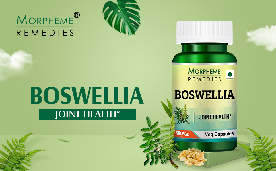 Morpheme Remedies Boswellia Shallaki 500 mg - 60 Veg Capsules