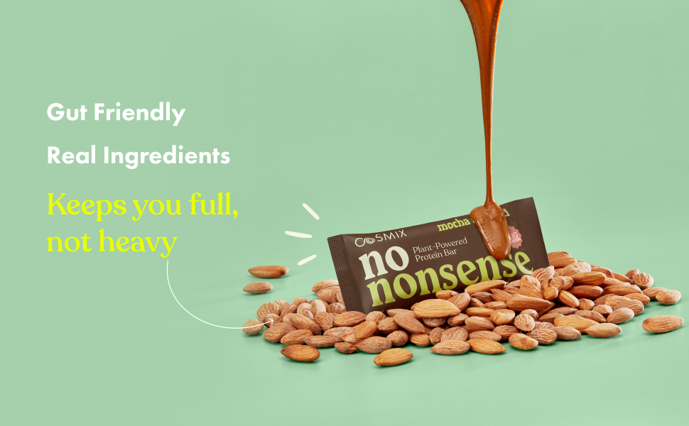 Cosmix No-Nonsense Protein Bar | Assorted Pack of 6 | 270g
