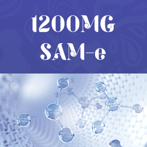SAM-e Supplement with CoQ10 & 5-HTP, Enteric Coated, 120 Tablets