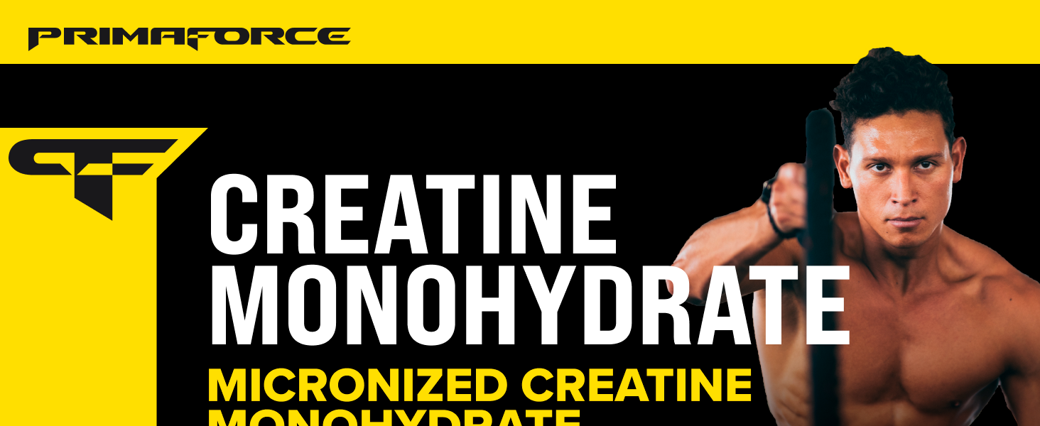 Primaforce Creatine Monohydrate Capsules (3,000mg) 240 Capsules