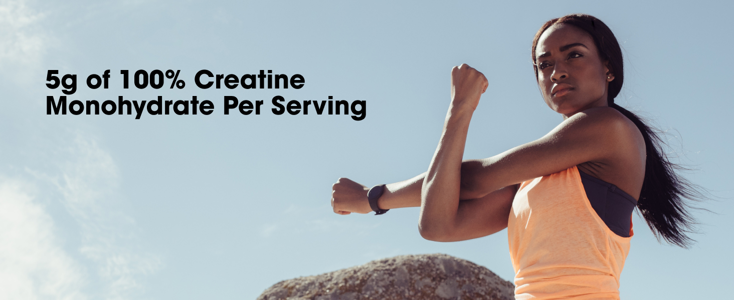 Optimum Nutrition Creatine Plus Powder, Strawberry Peach, 0.79 LB