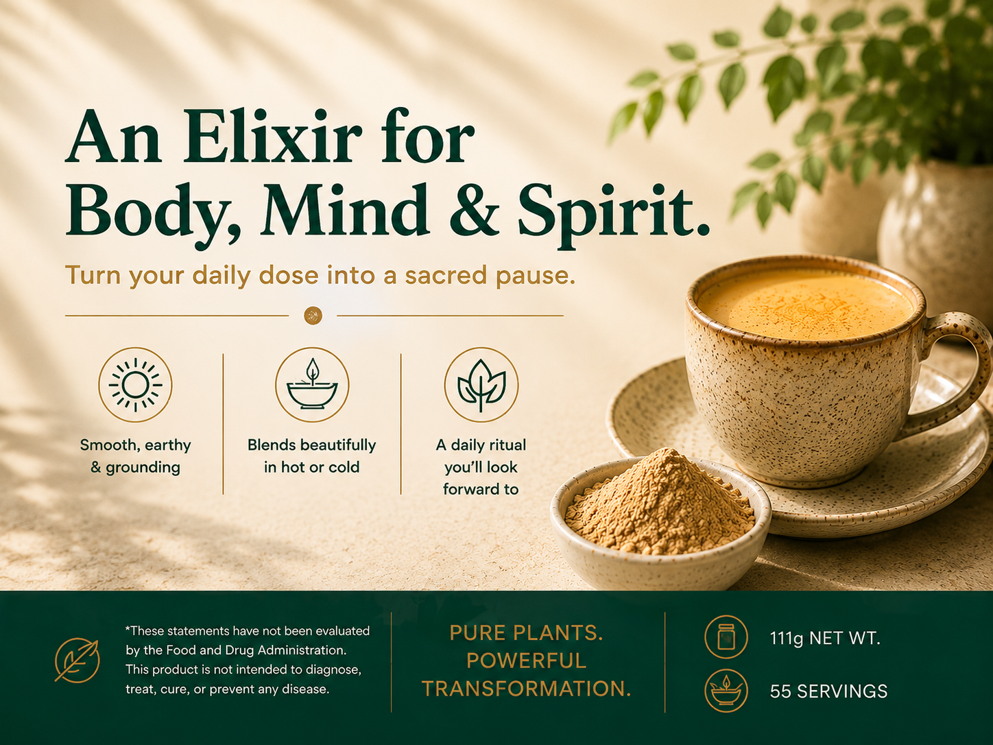 Sun Potion Ashwagandha Root Extract Powder 111g