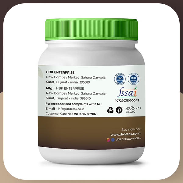 Dr. Detox Punarnava Powder (100% Pure), 200gm