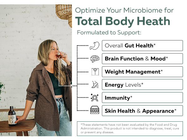 Flora Biome - Organic Live Culture Probiotic, Prebiotic, & Postbiotic