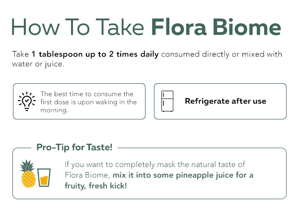 Flora Biome - Organic Live Culture Probiotic, Prebiotic, & Postbiotic
