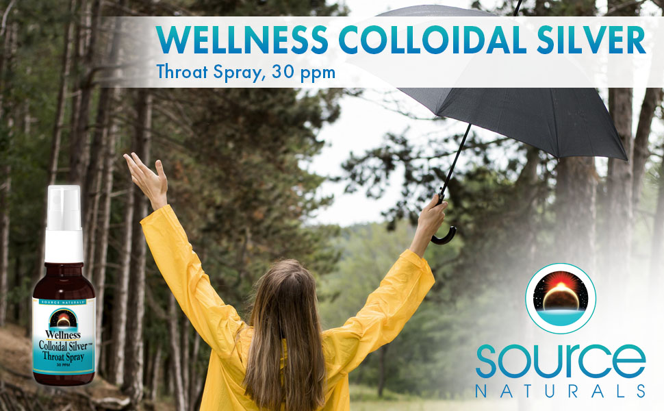 Source Naturals Wellness Colloidal Silver, 2 Fluid oz