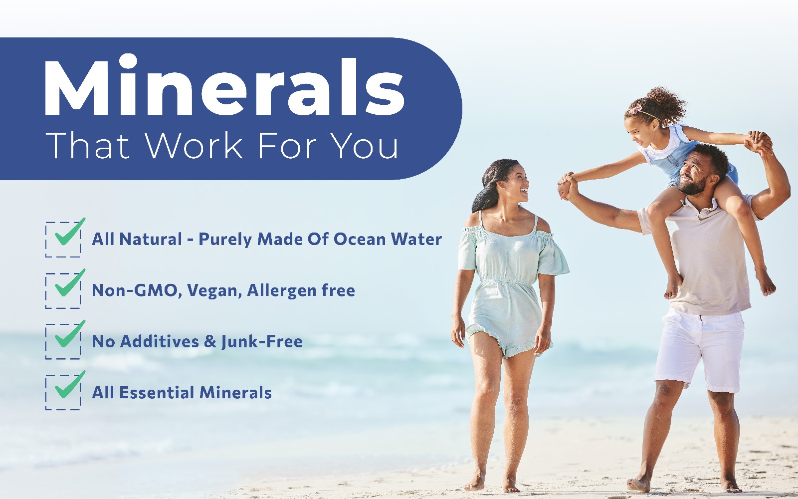 OmniBlue Ocean Minerals - 70+ Trace Minerals & Liquid Magnesium - Potassium, Chloride- Low Sodium - Natural Support for Sleep, Digestion, Regularity, Hydration & Electrolyte Balance (8 oz)