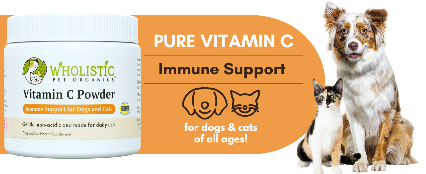 Vitamin C for Dogs and Cats, 2 oz, 57 Scoops, Cat & Dog Allergy Relief