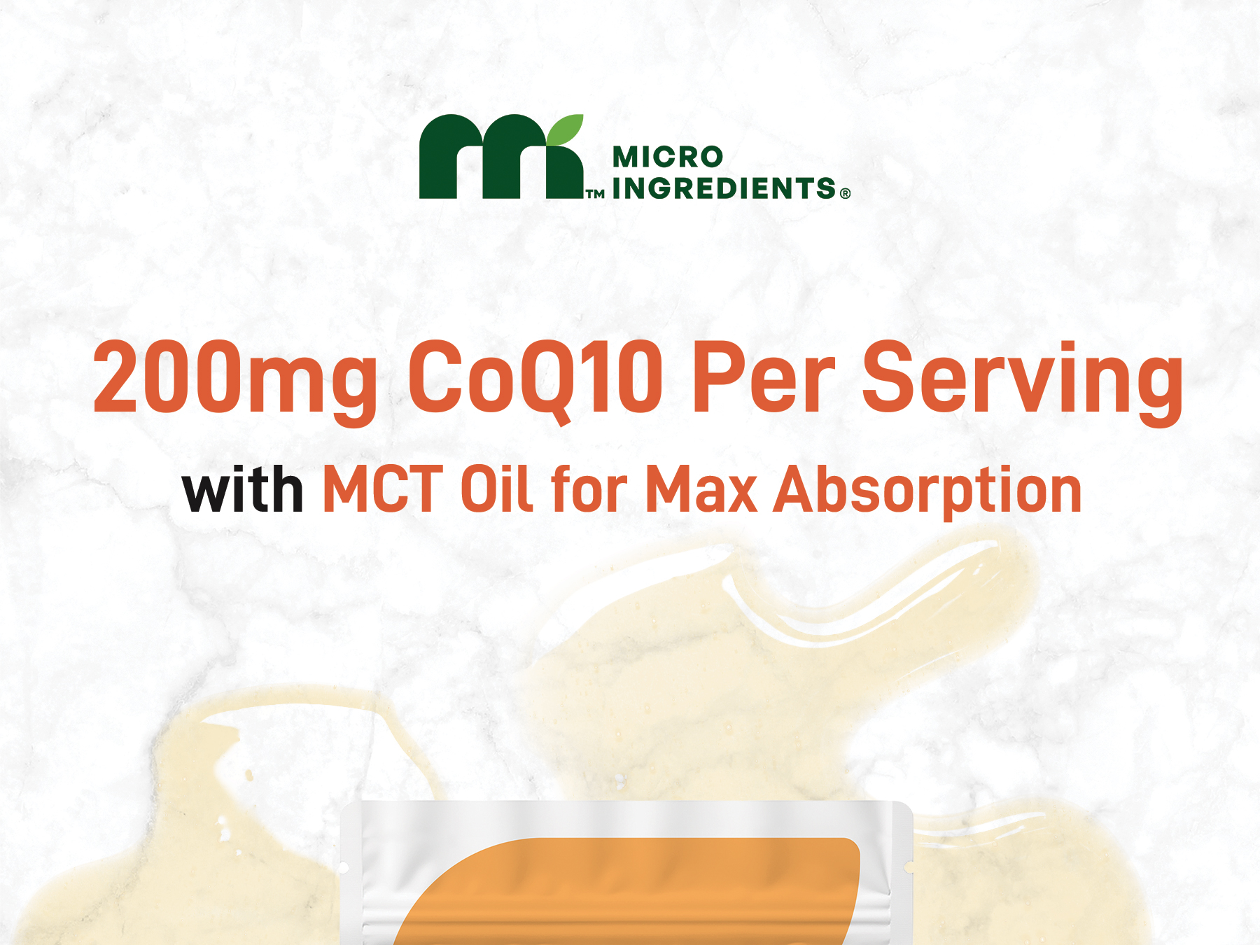 Micro Ingredients CoQ10 200mg Per Serving, 240 Softgels | Made with Coconut MCT Oil | Coenzyme Q10 (Ubiquinone) | Non-GMO
