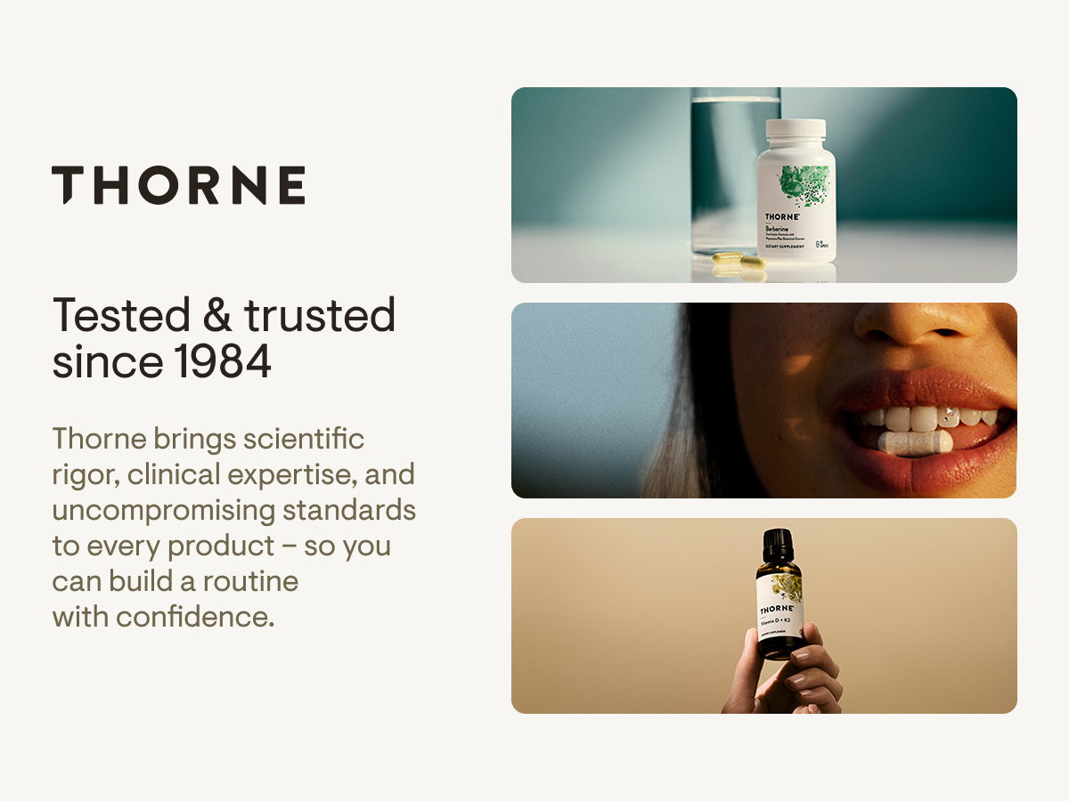 THORNE Niacinamide, 500 mg Non-Flushing Form of Vitamin B3, 180 Capsules