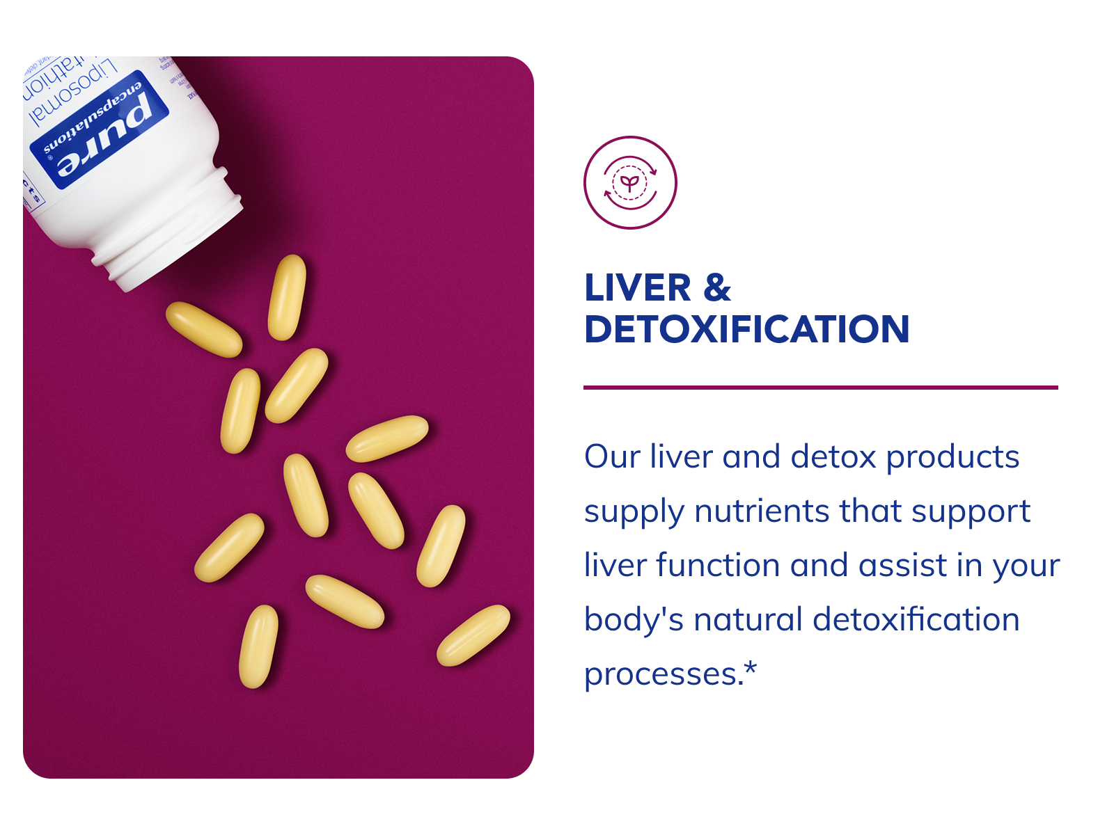 Pure Encapsulations Liposomal Glutathione, 60 Softgel Capsules