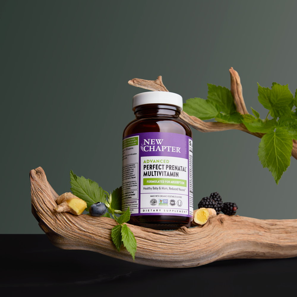 New Chapter Advanced Perfect Prenatal Vitamins, 96 Count