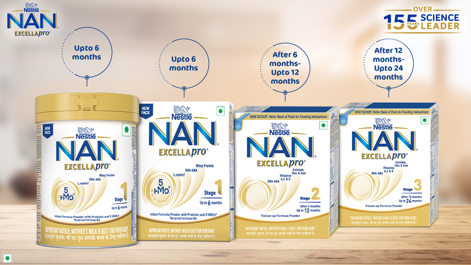 NAN EXCELLAPRO Stage 2 | Follow-Up Formula 6-12 Months | DHA-ARA | 400g