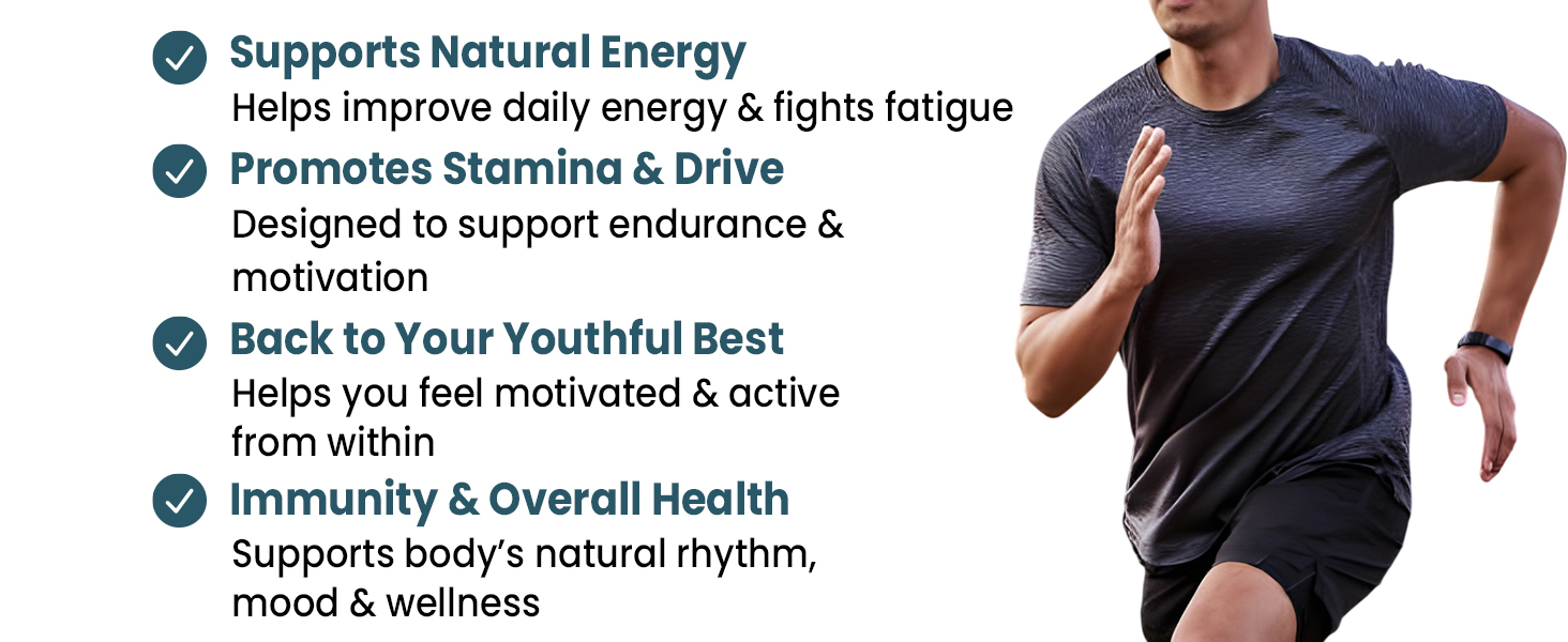 ZEROHARM BACK to TEENS - Horny Goat weed Epimedium - Maca Root extract - Safed Musli - Nano Formulated- 120 herbal Tablet