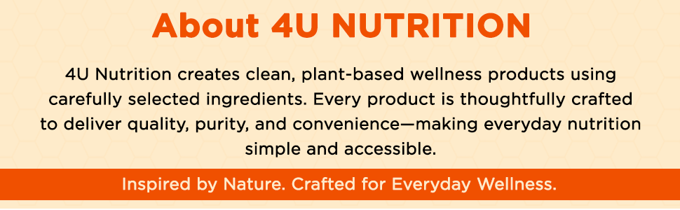 4U Nutrition Sea Buckthorn Juice 500ml (Pack of 4) | Natural Antioxidant Beverage with Vitamin C, Omega 3, 6, 7, 9 | Sea Buckthorn Pulp Concentrate for Daily Wellness & Total Body Care | For Men & Women