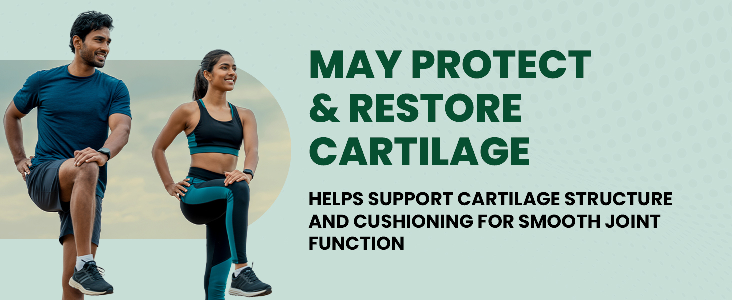 Carbamide Forte Glucosamine & Chondroitin MSM - Joint Support Supplement with Vitamins - 3900mg Per Serving – 10 Tablets