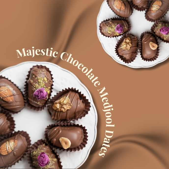 Majestic Premium Medjool Pista Filled Dates – 500g | Handpicked Soft & Juicy Medjool Dates Stuffed with Crunchy Roasted Pistachios | Naturally Sweet Gourmet Snack | Protein-Rich, High-Fiber, Nutrient-Packed Superfood | No Added Sugar, No Preservatives | Perfect for Healthy Snacking, Fitness Diets & Festive Gifting | Hygienically Packed for Freshness & Quality