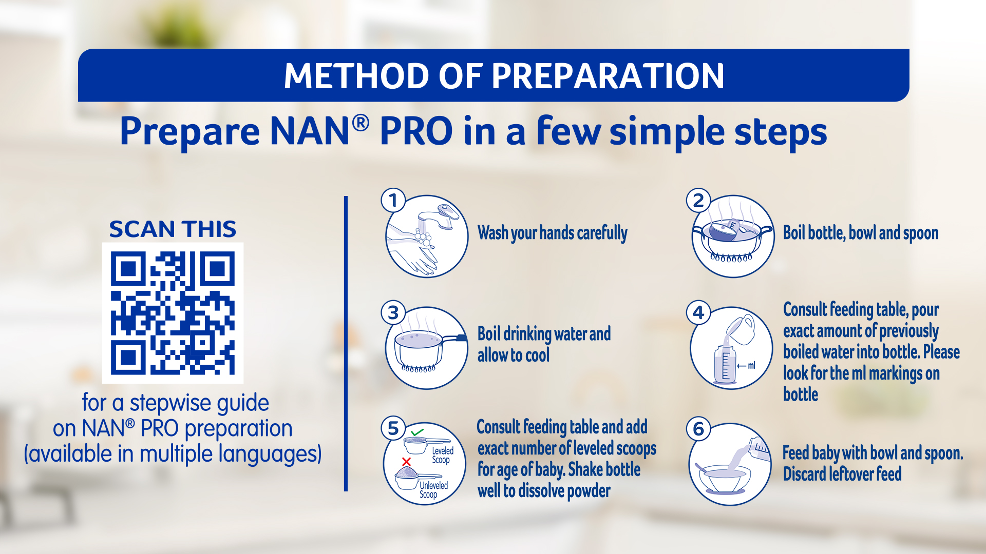 NAN PRO Stage 2 | Follow-Up Formula 6-12 Months | DHA-ARA | 1.2kg
