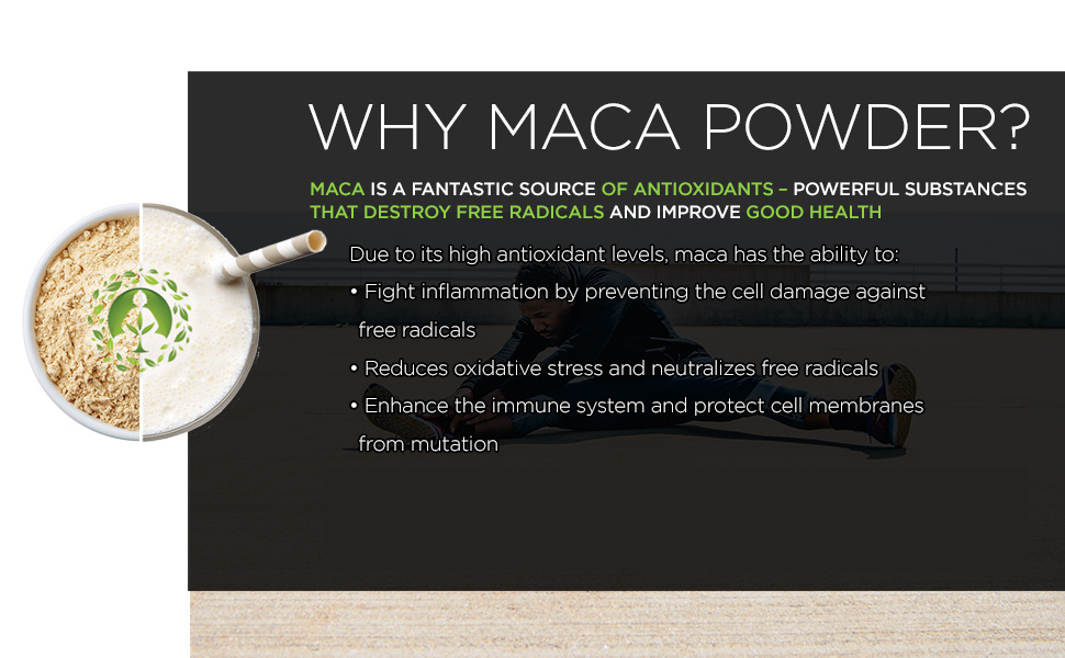 Essence Nutrition Original Black Maca Root Powder (150gm) - Pure & Effective Maca for Workout, Stamina & Strength | Imported from Peru - Use as a Maca Coffee For Men