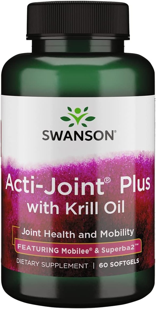 Swanson Acti- Joint Plus z Krill Oil 60 Sgels