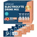 Venture Pal wysoki poziom cukru bez elektrolitów w proszku Pakiet - Nawodnienie Pakiety z witaminą, Sodu i potasu 124; Zero Kalorii 124; Wegan, Keto & Paleo Przyjazny Electrolyte Drink Mix - 30 Sticks