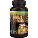100% surowej i organicznej kurkuminy kurkumy. Certified Organic, Gluten- Free, Non-GMO i Caffeine- Free. Wzmocnione czosnkiem, Ginger i Black Pepper, 500mg, 120 Kapsułki wegańskie