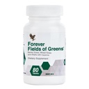 Forever Living - Pola zieleni, Green Superfood Supplement with Barley Grass, Wheat Grass, and Alfalfa to Cleansing and Alkalising, 80 Tablets
