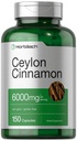 Horbäach Ceylon Kapsułki cynamonowe 124; 6000 mg 124; 150