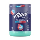 Alani Nu pre Workout + Proszek rakieta POP, Dodatkowy boost, Cukier wolny, 300 mg kofeiny, L- Theanine, Beta- Alanina, Citruline, 30 Służenie