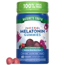 Nature 's Truth Kids Melatonin Gummy 124; 1 mg 124; 40 Hrabia 124; Wegan, Non-GMO & Gluten Free Gummies Birmingham 124; Cherrylicious Flavor