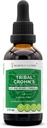 Tribal Crohn 's Herbal Extract Alcohol- Free, nalewka, Glicerite Slippery Elm, Pietruszka, Marshmallow, Turmeric, Frankincense, Zielona herbata. Gut and Boel Formula 2 oz