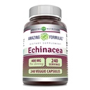 Amazing Supplement Echinacea DEVE 124; 400 Mg per Serving DEVE 124; 240 Veggie Capsules DEVE 124; Non-GMO DEVE 124; gluten- Free EVE 124; Made in USA