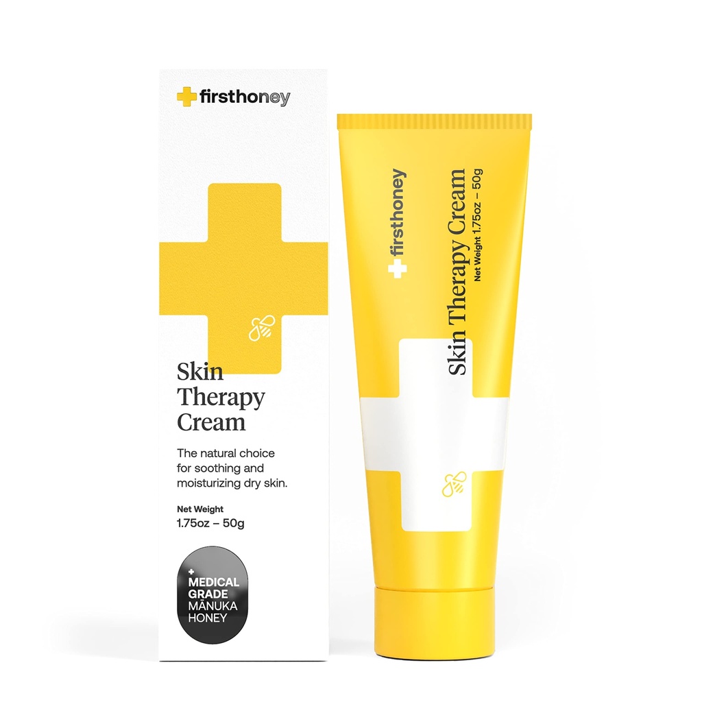 Pierwszy krem Miód ® Manuka dla suchych i swędzących skóry 124; Szybka ulga dla Eczema, Rosacea, Łuszczyca, & Dermaceuticals 124; Natural & No Fillers 124; Safe for Babies & Toddlers
