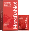 Myo- Inositol & D- Chiro Inositol Suplement płodności dla kobiet i mężczyzn. 30- Day Supply, Berry Flavored Pakiety. Promuje zdrowe funkcje jajników i jakość spermy.