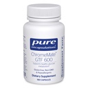 Czyste enkapsulacje ChromeMate GTF 600 mg 124; Suplement do Metabolizmu i Lean Muscle