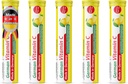 T & D Niemiecka witamina C 180 mg - 40 Wegańskich tabletek musujących - Lemon Lime Flavor - Made in Germany