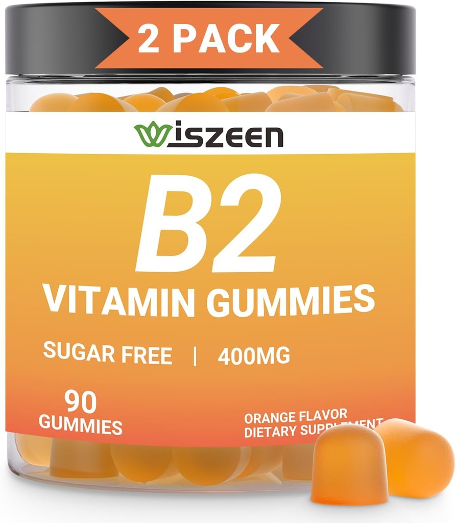 Witamina Gummies B2 - suplement ryboflawina - B2 Gummies Riboflawina B2 Witaminy z magnezem, CoQ10