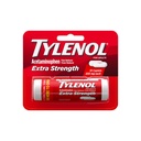 Tylenol Dodatkowa siła 500 mg Acetaminofen Caplets, Reliever Pain & Fever Reducer, Acetaminofen na niewielkie zapalenie stawów Ból, Ból głowy, Ból pleców i zębów, Rozmiar podróży, 10