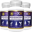 Genex Formulas 99% Micronized Trans-Resveratrol with BioPerine for Absorption 1000mg | Pure Organic Pharmaceutical Grade Trans-Resveratrol Capsules for Healthy Aging, 120 Capsules (3)