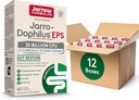 Jarrow Figures Jarro- Dophilus EPS Probiotyki 25 Miliard CFU for Intestinal Tract Support, Gut Health Probiotyki Suplementy dla kobiet i mężczyzn, 60 Kapsułki wegetariańskie, Do 60 Day Supply, 12 Opakowania