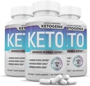 (3 opakowania) Ketogenex Keto Pigułki 1275MG Nowa i ulepszona formuła zawiera jabłko cydr Ocet ekstra Virgin Olive Oil Powder Green Tea Leaf 180 Kapsułki
