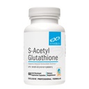 XYMOGEN S Acetylo glutation - Superior Absorption Acetylowany Glutation Supplement with Stomach Acid- Resistant Kapsułki - Zdrowe Starzenie, Komórkowe, Przeciwutleniacz + Wsparcie immunologiczne (60 Kapsułki)