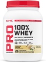 GNC Pro Performance 100% Proszek białkowy serwatki 2.0, Szybkie wchłanianie dla mięśni wytrzymałość i odzysk, Wanilia, 25 Służenie