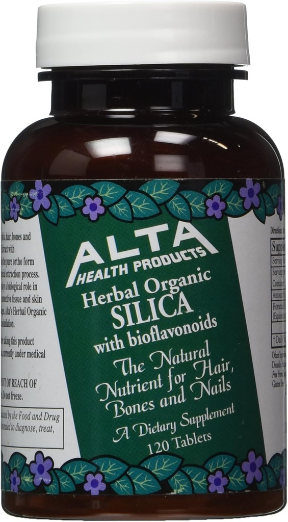 Alta Health Products - Silica Z Bioflavonoidami, 500 mg, 120 tabletek