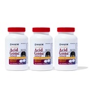 Major Acid Gone Extra Strength Antacid Chewable Tablets - Anti- Acid Relief - Acid Reflum Medicine dla dorosłych - Zdenerwowane żołądki, Niestrawność kwaśna, i Heartburn Relief - Długotrwałe - 100 Count (3 Pack)