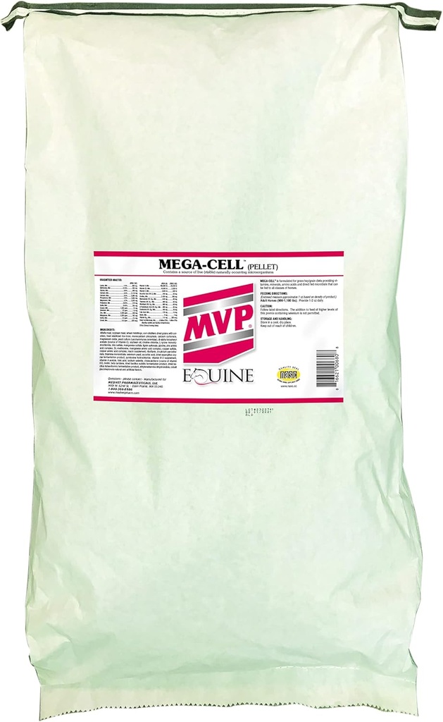 Mega- Cell (50lb Bag) Zbalansowana witamina i wsparcie mineralne dla koni