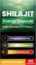 Shilajit Kapsułki, Wysoki stopień Shilajit z Himalaya, Abundant kwasu Fulvic & 85 + Minerały śladowe, Gluten Wolny, Nie Dodano Sugar Shilajit Kapsułki dla mężczyzn i kobiet